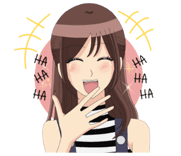 Adorable Days: Risa sticker #11489919
