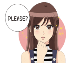 Adorable Days: Risa sticker #11489921