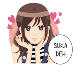 Adorable Days: Risa sticker #11489924