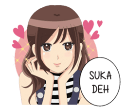 Adorable Days: Risa sticker #11489924