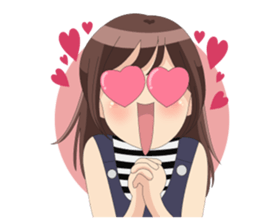 Adorable Days: Risa sticker #11489925