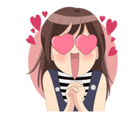 Adorable Days: Risa sticker #11489925