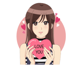 Adorable Days: Risa sticker #11489926