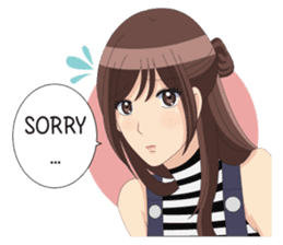 Adorable Days: Risa sticker #11489933