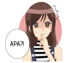 Adorable Days: Risa sticker #11489934