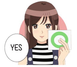 Adorable Days: Risa sticker #11489937