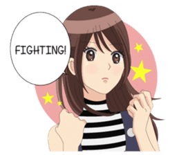 Adorable Days: Risa sticker #11489939