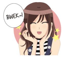 Adorable Days: Risa sticker #11489947