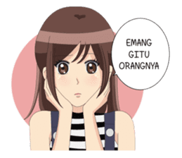 Adorable Days: Risa sticker #11489949
