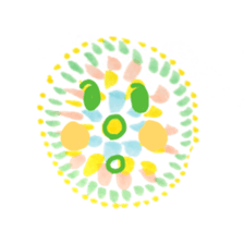 Art colorful sticker sticker #11490329