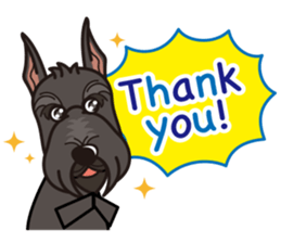 iinu - Giant Schnauzer sticker #11490634