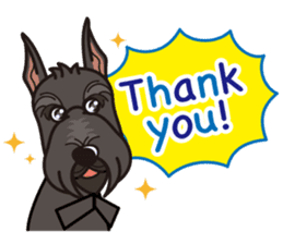 iinu - Giant Schnauzer sticker #11490634