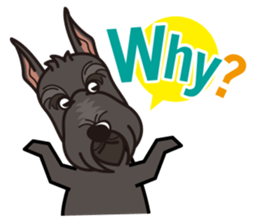 iinu - Giant Schnauzer sticker #11490638