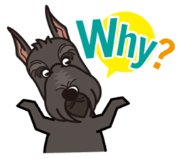 iinu - Giant Schnauzer sticker #11490638