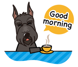 iinu - Giant Schnauzer sticker #11490644