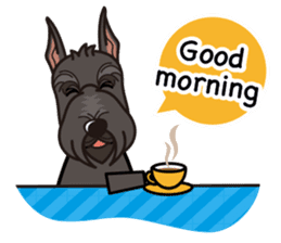 iinu - Giant Schnauzer sticker #11490644