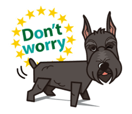 iinu - Giant Schnauzer sticker #11490652