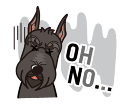 iinu - Giant Schnauzer sticker #11490655