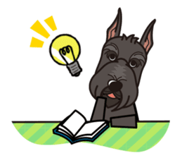 iinu - Giant Schnauzer sticker #11490658