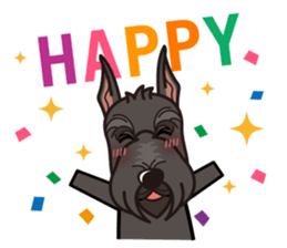 iinu - Giant Schnauzer sticker #11490663