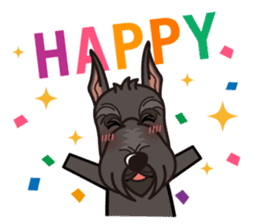 iinu - Giant Schnauzer sticker #11490663