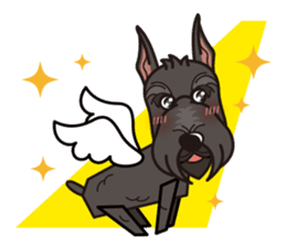 iinu - Giant Schnauzer sticker #11490665