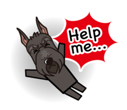 iinu - Giant Schnauzer sticker #11490666