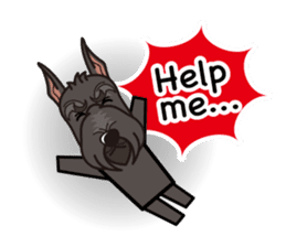 iinu - Giant Schnauzer sticker #11490666