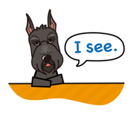 iinu - Giant Schnauzer sticker #11490667