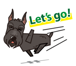 iinu - Giant Schnauzer sticker #11490668