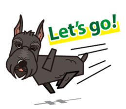 iinu - Giant Schnauzer sticker #11490668