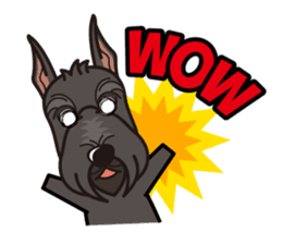 iinu - Giant Schnauzer sticker #11490669