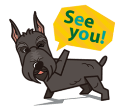 iinu - Giant Schnauzer sticker #11490671