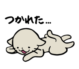 Cat to the daily conversation sticker #11491109