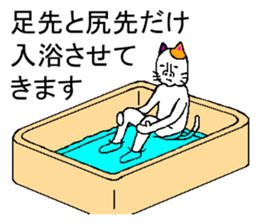 very strange cat4 sticker #11491431