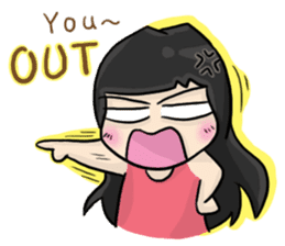 Cute Hui's daily life 4 sticker #11491475