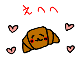 Easy to use! Hand-painted Bread sticker #11491974