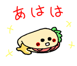 Easy to use! Hand-painted Bread sticker #11491975