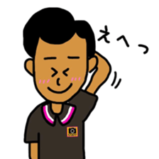 Mr. Kurokoge and cat. sticker #11492273