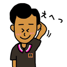 Mr. Kurokoge and cat. sticker #11492273