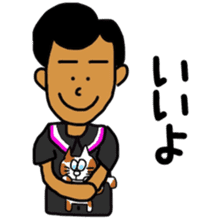 Mr. Kurokoge and cat. sticker #11492276