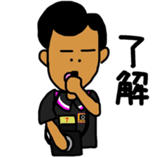 Mr. Kurokoge and cat. sticker #11492282