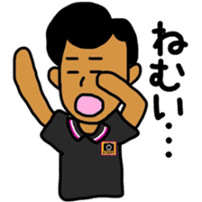 Mr. Kurokoge and cat. sticker #11492284