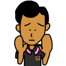 Mr. Kurokoge and cat. sticker #11492285