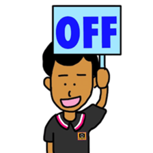 Mr. Kurokoge and cat. sticker #11492286