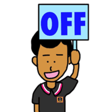 Mr. Kurokoge and cat. sticker #11492286