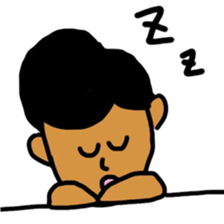 Mr. Kurokoge and cat. sticker #11492287