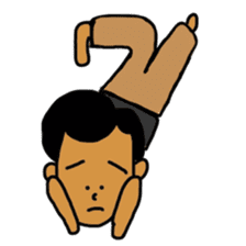 Mr. Kurokoge and cat. sticker #11492290