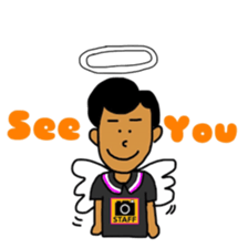 Mr. Kurokoge and cat. sticker #11492293