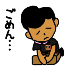 Mr. Kurokoge and cat. sticker #11492294